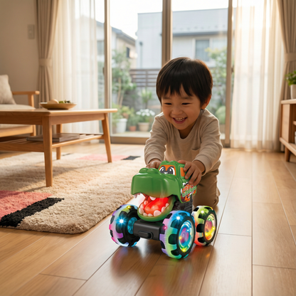 光るモンスタートラックおもちゃ