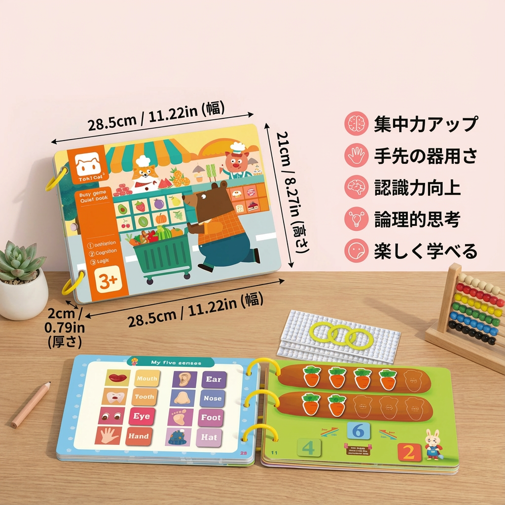 感覚的モンテッソーリ活動絵本