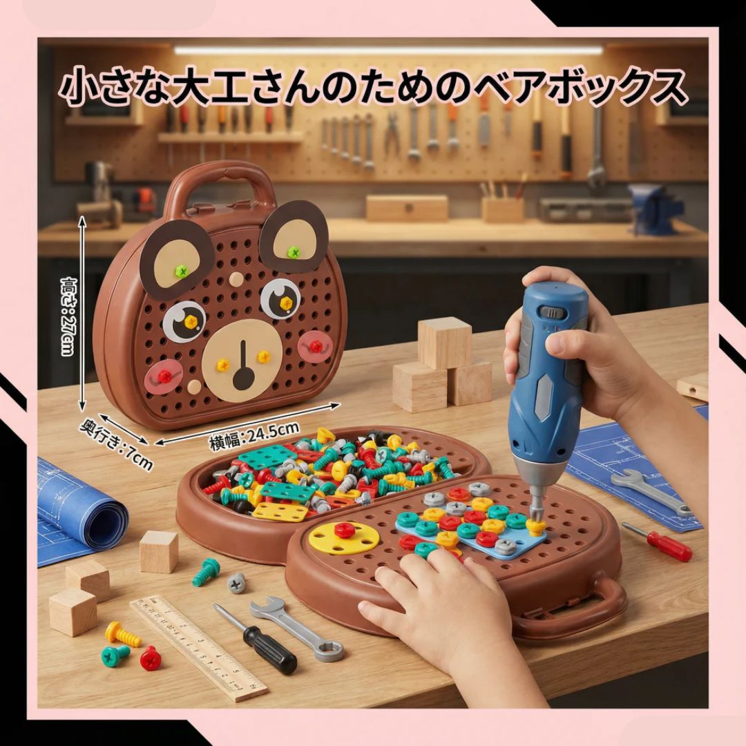 小さな大工さんのためのベアボックス