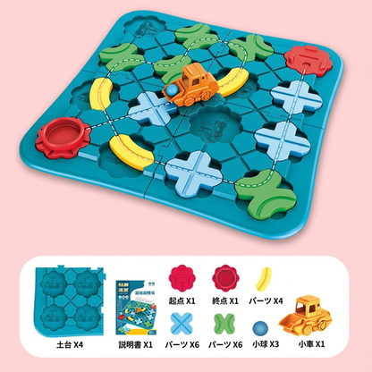 モンテッソーリ 道路パズル