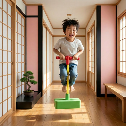 子供用ポゴジャンパー – 屋内＆屋外用ジャンピングおもちゃ