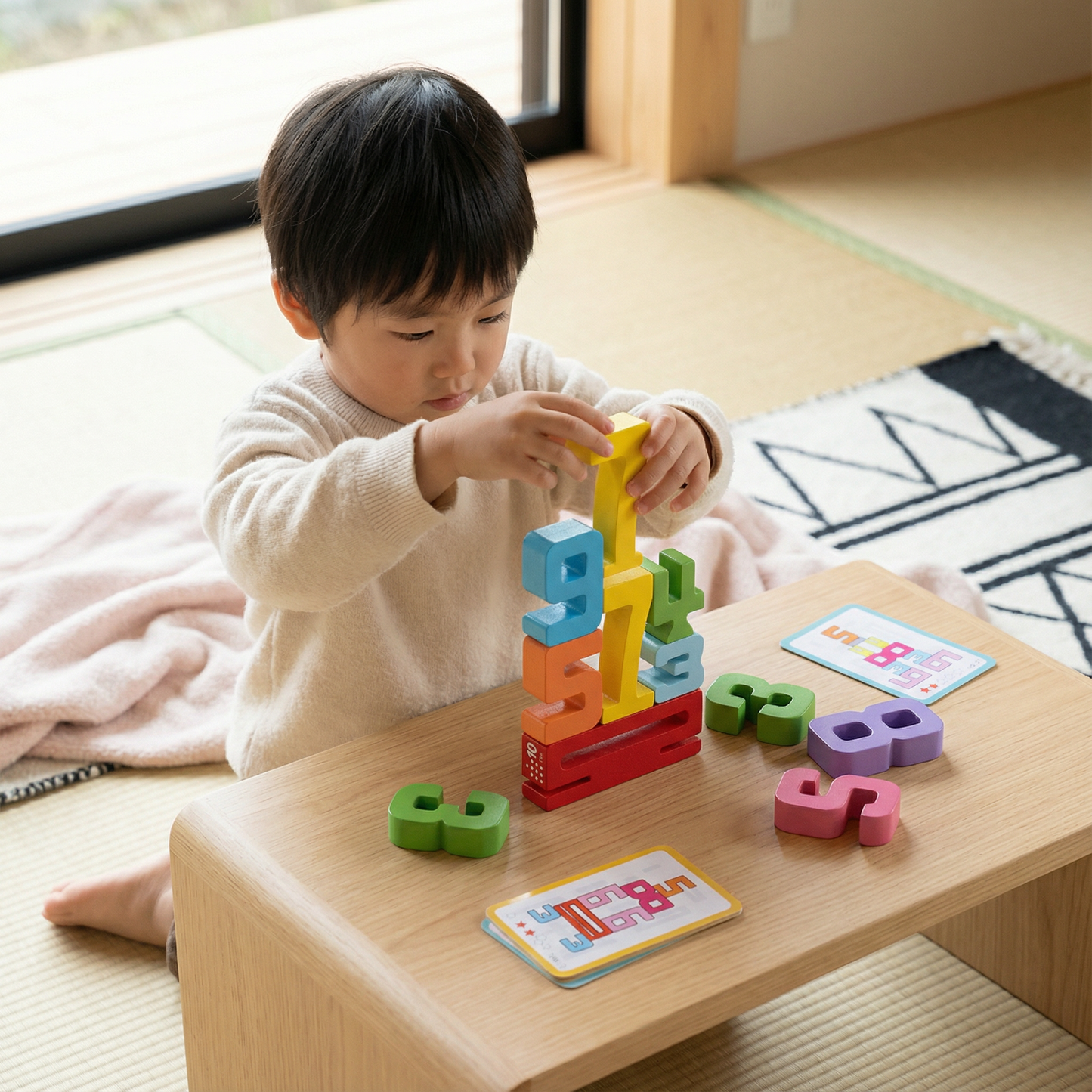 知育用 数学・数字学習ブロック