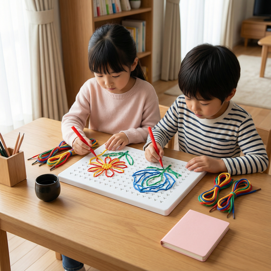 子ども向けクリエイティブ刺繍セット