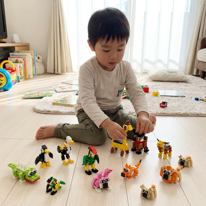 動物ブロックセット