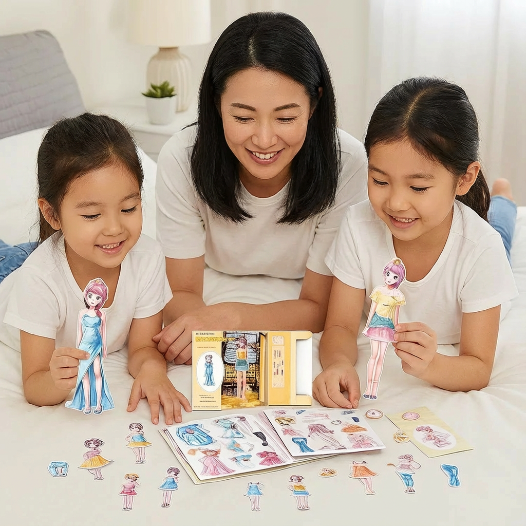 磁気ファッションゲームセット 子供用