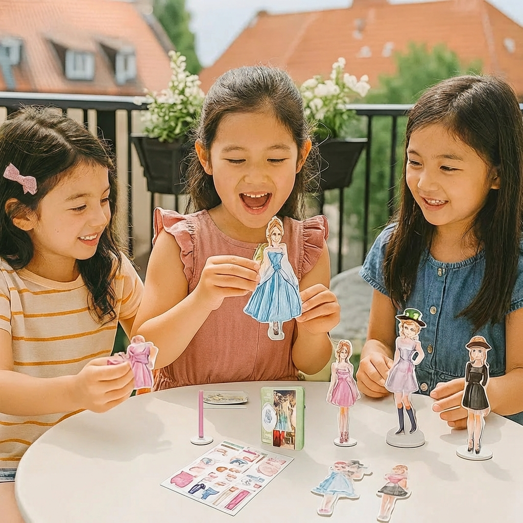磁気ファッションゲームセット 子供用