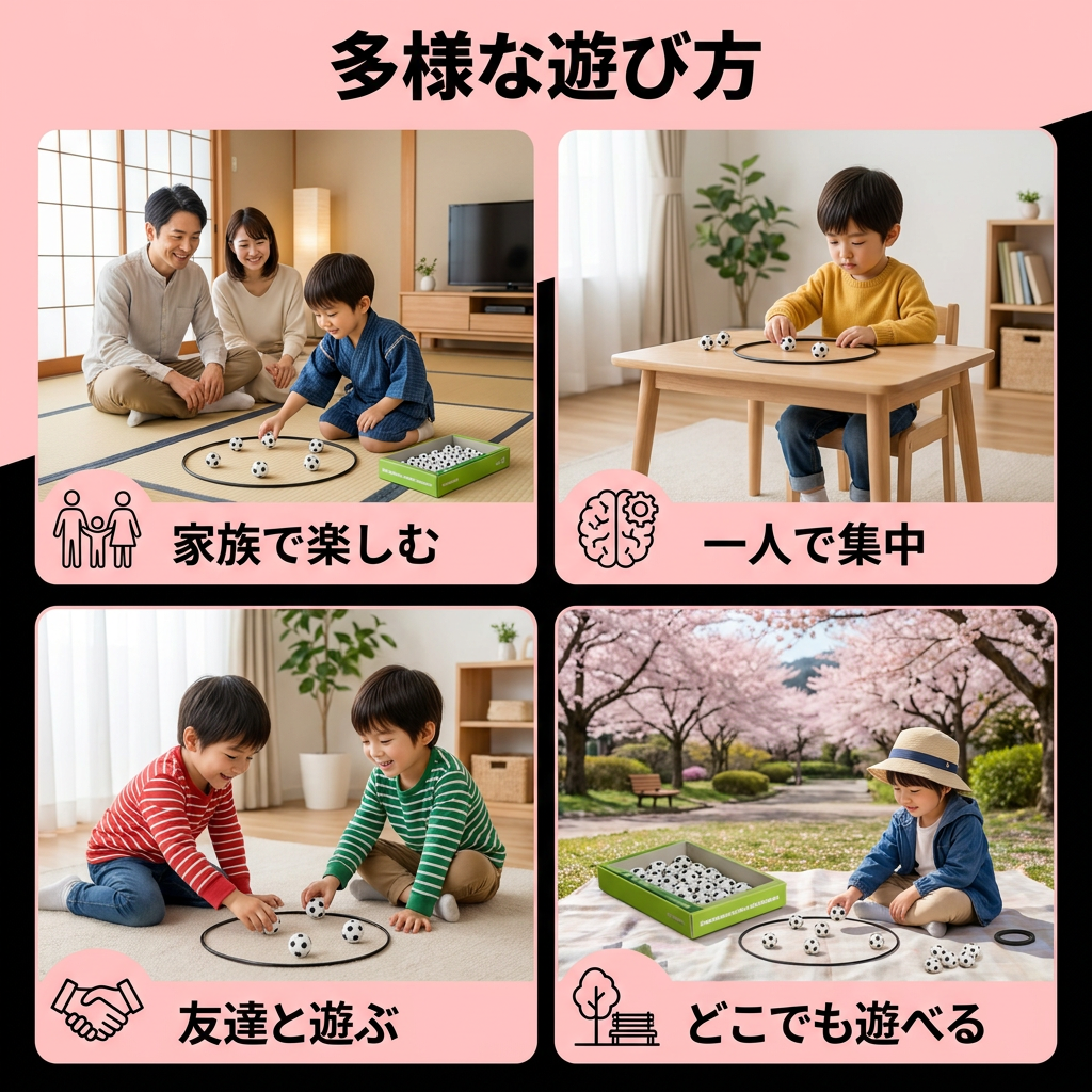 マグネット式サッカー戦略ゲーム – 子どもから大人まで楽しめるインタラクティブなファミリーチャレンジ