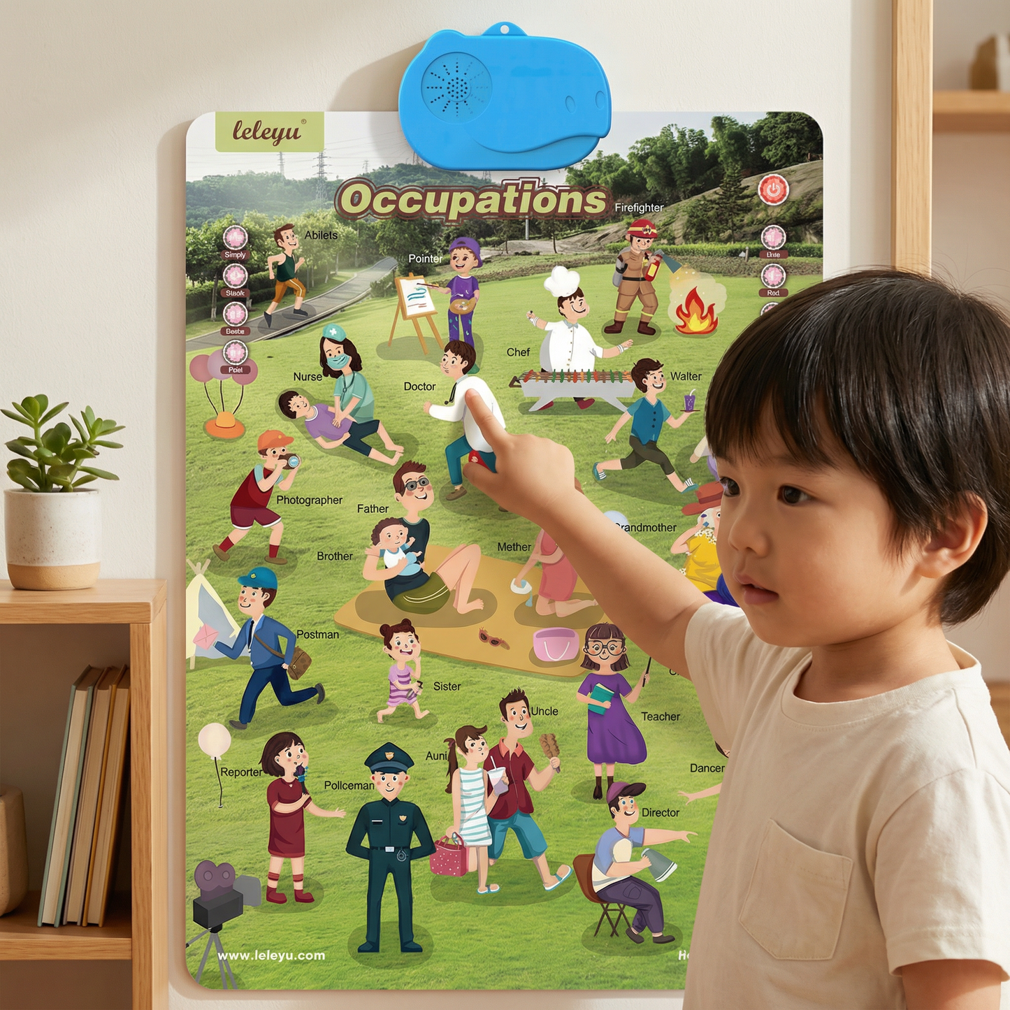 子供用の英語学習ボード
