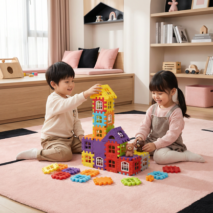 モンテッソーリ 窓付きブロック 子ども用