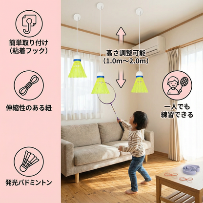 屋内バドミントン セット