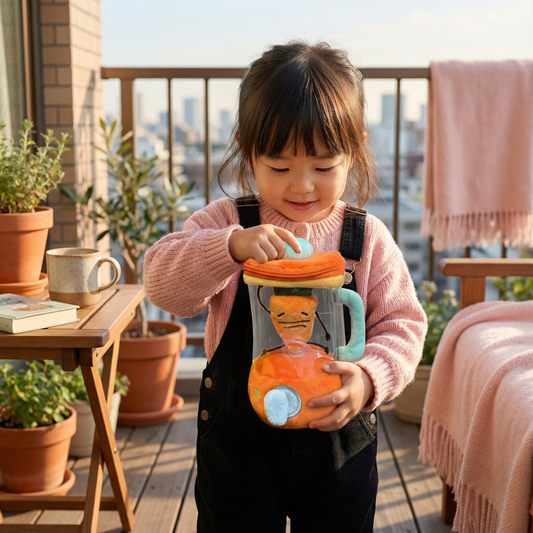 楽しいキャロットミキサー 子供用ぬいぐるみおもちゃ