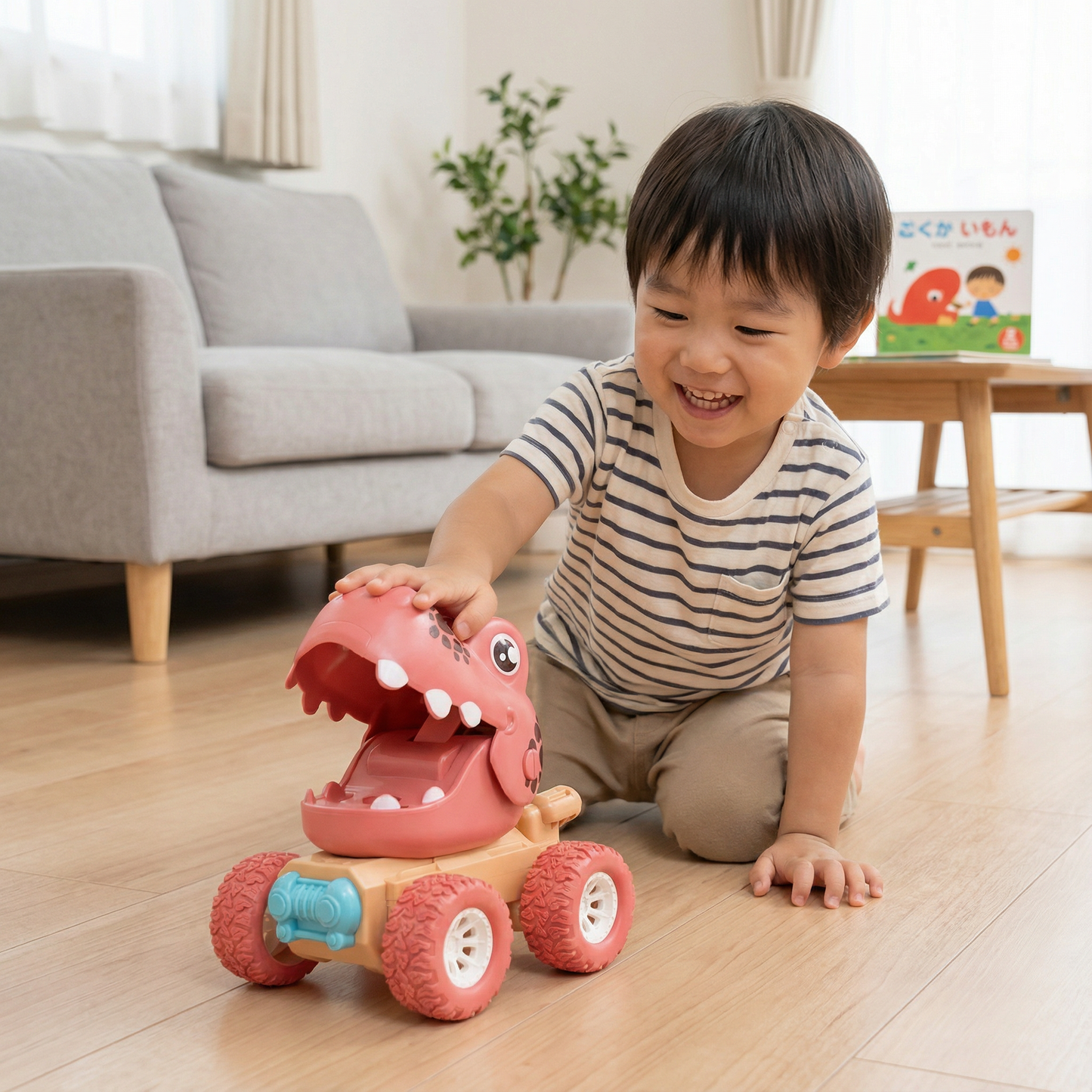 プッシュ＆ドライブ 恐竜モンスタートラック