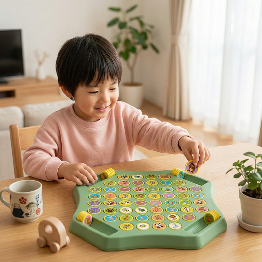 動物コインメモリーゲームボード