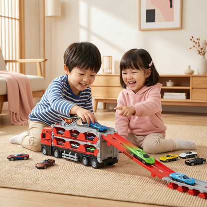 子供用のレースカーおもちゃトラック