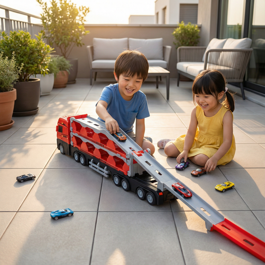 子供用のレースカーおもちゃトラック