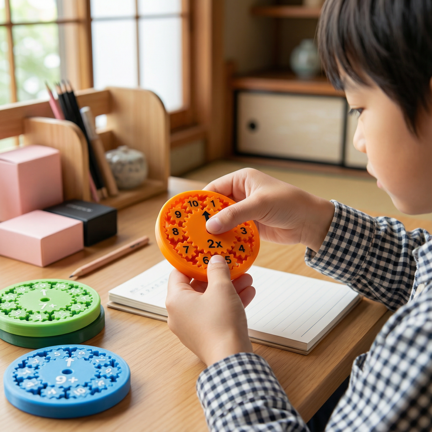 数学学習フィジェットスピナー