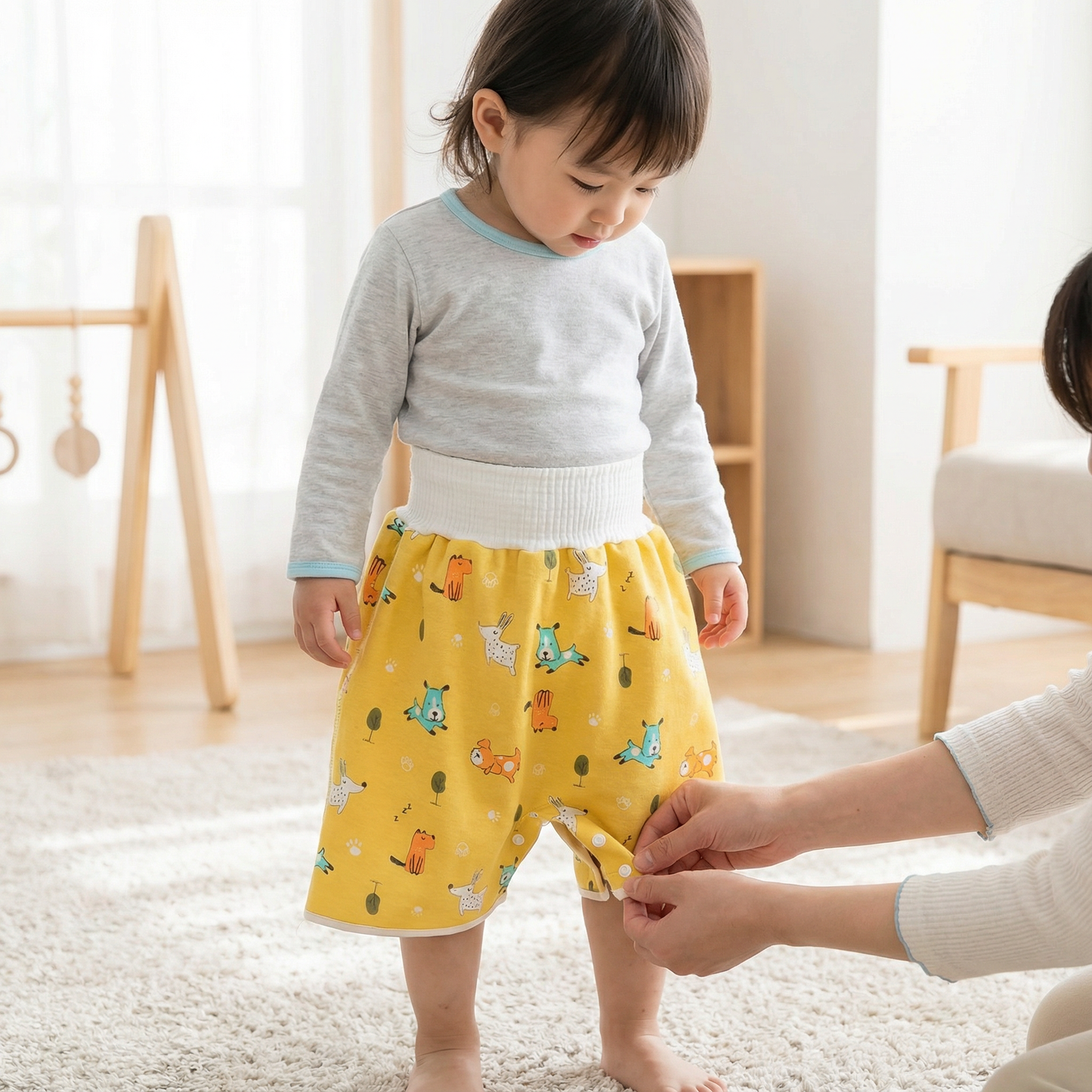 防水ベビーおまるトレーニングパンツ