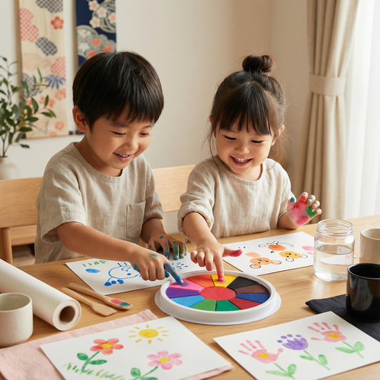 子供用フィンガーペイントセット