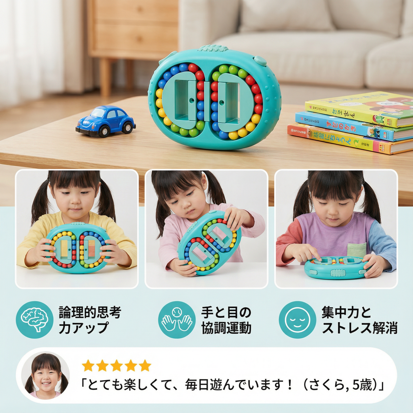 両面カラーボール ロジックゲーム
