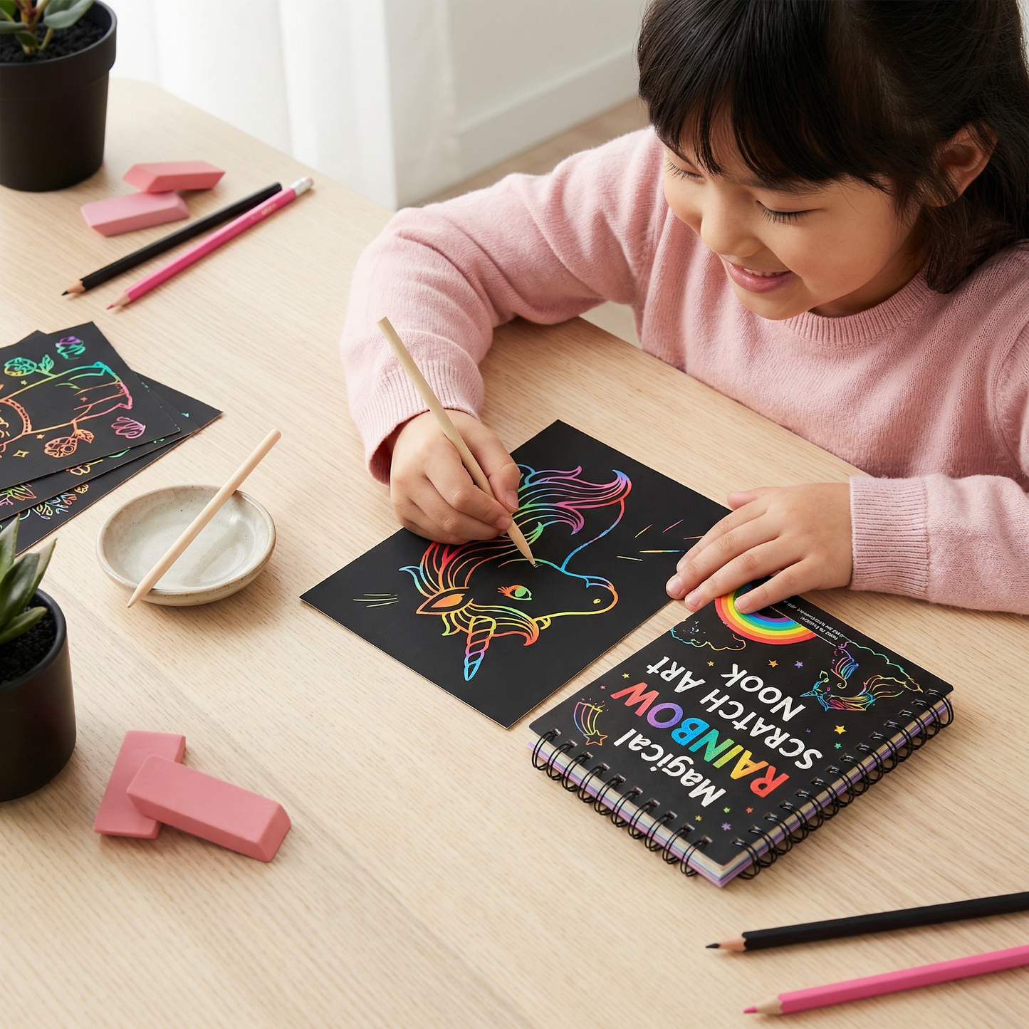 マジカルレインボーかき絵用紙
