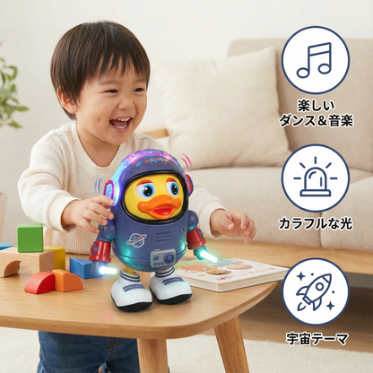 踊る宇宙飛行士のアヒル