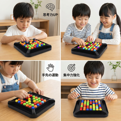色合わせ論理ゲーム – 子供と大人のためのインタラクティブなボール思考ゲーム