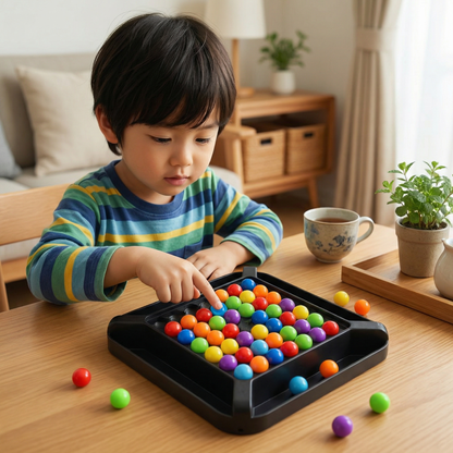 色合わせ論理ゲーム – 子供と大人のためのインタラクティブなボール思考ゲーム