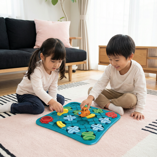 モンテッソーリ 道路パズル