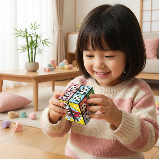 マジック折りたたみキューブ 子ども用おもちゃ