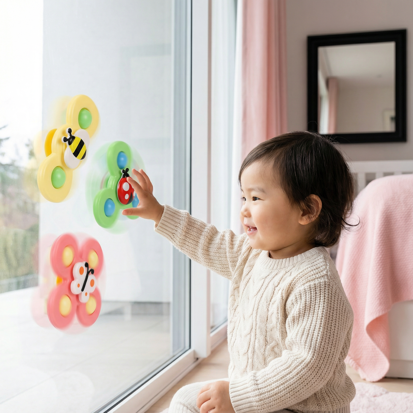 楽しい子ども用メリーゴーランドおもちゃ 3個セット