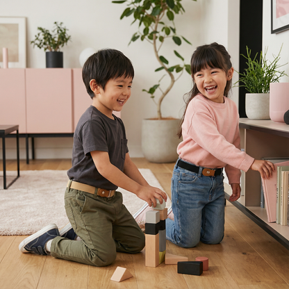 快適な伸縮性のある子供用ベルト – すべての年齢に対応