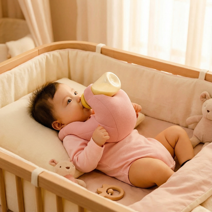 赤ちゃん用ハンズフリ授乳クッション