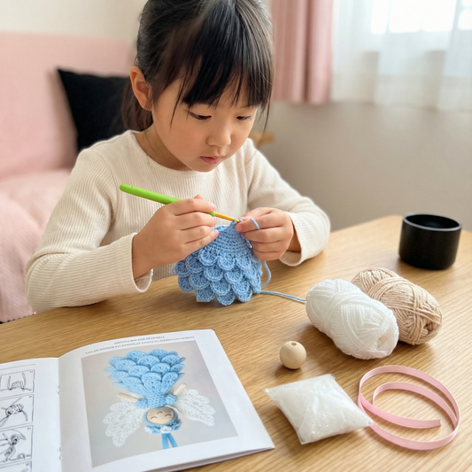 かぎ針編みエンジェル – 手作りキット