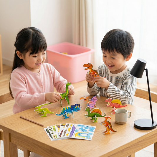 子供向け 3Dカートゥーンパズルセット